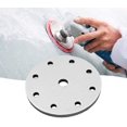 thumbnail image 1 of Soft Sponge Sanding Pads - 150mm Diameter Buffer Sponge Interface Pad Pad (Size: 9 holes), 1 of 10