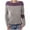 ZD Purple, variant on Zszcpp Men Spring Tops For Women 2025 Round Neck Sweaters Winter Fall Leisure Comfy Long Sleeve Print Knitted Sweater Blouse