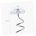 thumbnail image 4 of 60 piezas de clips retenedores para fundas de sofá, tapicería, decoración de habitaciones, alfileres retorcidos, alfileres para faldones de cama, alfileres de cabeza para tapicería, faldones de cama,, 4 of 5