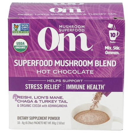 (Pack Of 4) OM Mushroom Hot Chocolate 2.82 Oz