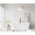 thumbnail image 2 of Elegant Kitchen & Bath BT30667GW-MBK 67 in. Rectangle Bathtub, Glossy White with Matte Black Trim, 2 of 8
