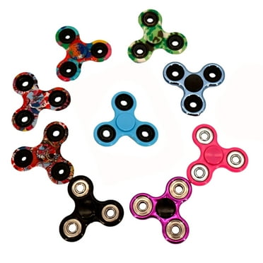 Fidget Spinner Bundle 8 Pack Bundle Colors Vary Sensory Hand Toys Party Favor Anxiety Stress Reducer