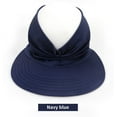 thumbnail image 1 of Sun Hats Unisex Summer Hat Outdoor UV Protection Brim Cap Beach Visor Empty Top Caps Foldable, 1 of 2