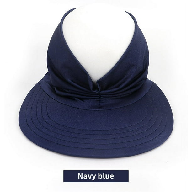 Sombreros para el sol, sombrero de verano unisex, gorra con visera para exteriores con protección UV, gorra de playa, gorra vacía, gorra plegable para mujer, gorra deportiva con visera para