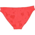 thumbnail image 2 of American Eagle Womens Multi Tone Textured Bikini Swim Bottom, Orange, Small, 2 of 2