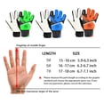 thumbnail image 2 of Eigraketly 1 par de guantes de fútbol portátiles para niños, práctica de entrenamiento de fútbol, ​​protección de manos de portero, guante de Ropa Deportiva, Zapatos Verde Tamaño 6 Eigraketly OD027879-02B, 2 of 6