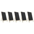 thumbnail image 6 of WASHWEPE Table Top Chalk Board Black 5Pcs 8.25X5.89In, 6 of 7