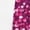 Burgundy Pink Dot Print, variant on Women's Plus Size Blue Abstract Floral Cardigan, Long Sleeve Open Front Tunic with Pockets
