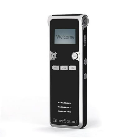 Digital Voice Activated Recorder - Easy HD Recording Of Lectures And Meetings With Double Microphone, Noise Reduction Audio, High Quality Sound, Portable Mini Tape Dictaphone, MP3, USB, (Best Portable Multitrack Recorder 2019)