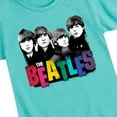 thumbnail image 3 of The Beatles - Colorful Letters - Girls Toddler And Youth Short Sleeve Graphic T-Shirt, 3 of 6