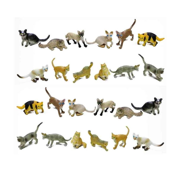 Fun Central (AZ915) Assorted Cat Toys, Cat Toys For Kids, Cat Figures
