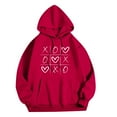 thumbnail image 6 of Elvqul Womens Sweatshirts Plus Size Hoodies Shirts Pullover Long Sleeve Graphic Holiday Valentines Oversized Sweatshirts for Women Casual, 6 of 6