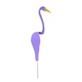 thumbnail image 3 of EYIIYE Tourbillon Oiseaux Flamants Roses Jardin Ornements, Partie Décoration Photo Prop, 3 of 3