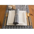 thumbnail image 5 of DII Black & White Herringbone Table Runner, 72 x 14", 100% Cotton, 5 of 8