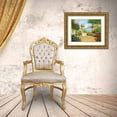 thumbnail image 3 of Borelli, Guido 24x19 Gold Ornate Wood Framed with Double Matting Museum Art Print Titled - il Tavolo sulla Terrazza, 3 of 4