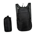 thumbnail image 3 of TISHITA Foldable Hiking Backpack Lightweight Packable Backpack for Climbing Vacation Black, 3 of 8