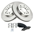 thumbnail image 2 of TRQ Front Premium Posi Ceramic Brake Pads & Rotors Kit Fits Select GM Pickup SUV, 2 of 5