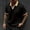 (Casual 141)Black, variant on Mens Fashion Shirt Solid Color Blouse Summer Casual Short Sleeve Business Knit Turndown Collar Tops Tees