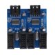 thumbnail image 5 of Cabezal USB de 9 pines macho 1 a 4 hembra Cable de extensión tarjeta escritorio USB2.0 HUB Hugtrwg Nuevos Originales, 5 of 6