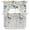 Green Blue, variant on 3 Pieces Swag Kitchen Curtains Set, Spring Floral Valance Swag & Small Window Tier Curtain 24 Inches Long, Weeping Blue Botanical Summer Vintage 56" x 36" Valance Topper Drapes for Cafe/Bedroom