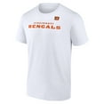 thumbnail image 2 of Men's  White Cincinnati Bengals Hot Shot T-Shirt, 2 of 3