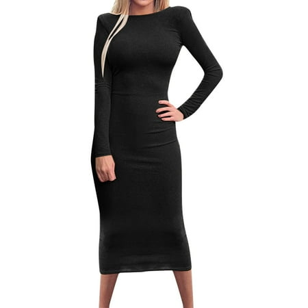 

Dresses For Women Line Collar Bright Silk Banquet Style Sexy Hot Girl Beautiful Back Slim Gowns