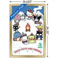 thumbnail image 3 of Hello Kitty and Friends: 24 Aspen - Marshmallows Wall Poster, 14.725" x 22.375" Framed, 3 of 5