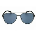 thumbnail image 2 of Kenneth Cole Smoke Pilot Men's Sunglasses KC1318 08A 58, 2 of 2