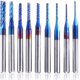 thumbnail image 1 of Fresadora Cnc Nano Blue Coat de 10 piezas con vástago de 1/8 ", 1 of 1