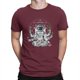thumbnail image 5 of Camiseta psiconauta psicodélica de astronauta, impresionante camiseta de algodón puro, camiseta de manga corta, camiseta de psiconautas, ropa clásica de cuello redondo, 5 of 7