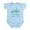 Sky Blue, variant on CafePress - My Mimi Loves Me Infant Bodysuit - Baby Light Bodysuit, Size Newborn - 24 Months