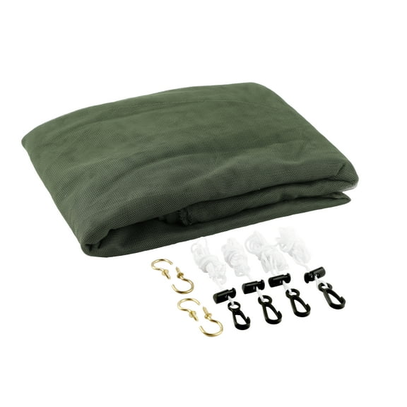 Coghlan's Rectangular Mosquito Net Green , L-78" x W-32" x H-59" Polyester Mesh  Insect Protection