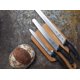 thumbnail image 5 of Paquete de 2 cuchillos para pan Mercer Culinary Millennia con mango negro y filo ondulado de 25 cm de ancho, 5 of 8
