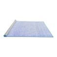 thumbnail image 2 of Ahgly Company Machine Washable Indoor Square Persian Blue Traditional Area Rugs, 3' Square, 2 of 4