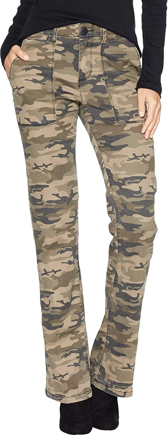 camo chinos womens