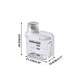 thumbnail image 2 of Sealed Grain Storage Jar, Transparent & Insect-Proof Kitchen Canister, Fresh-Keeping Box for Grains, Rice & Miscellaneous Foods, 800ml Capacity with Ergonomic Handle, 2 of 3