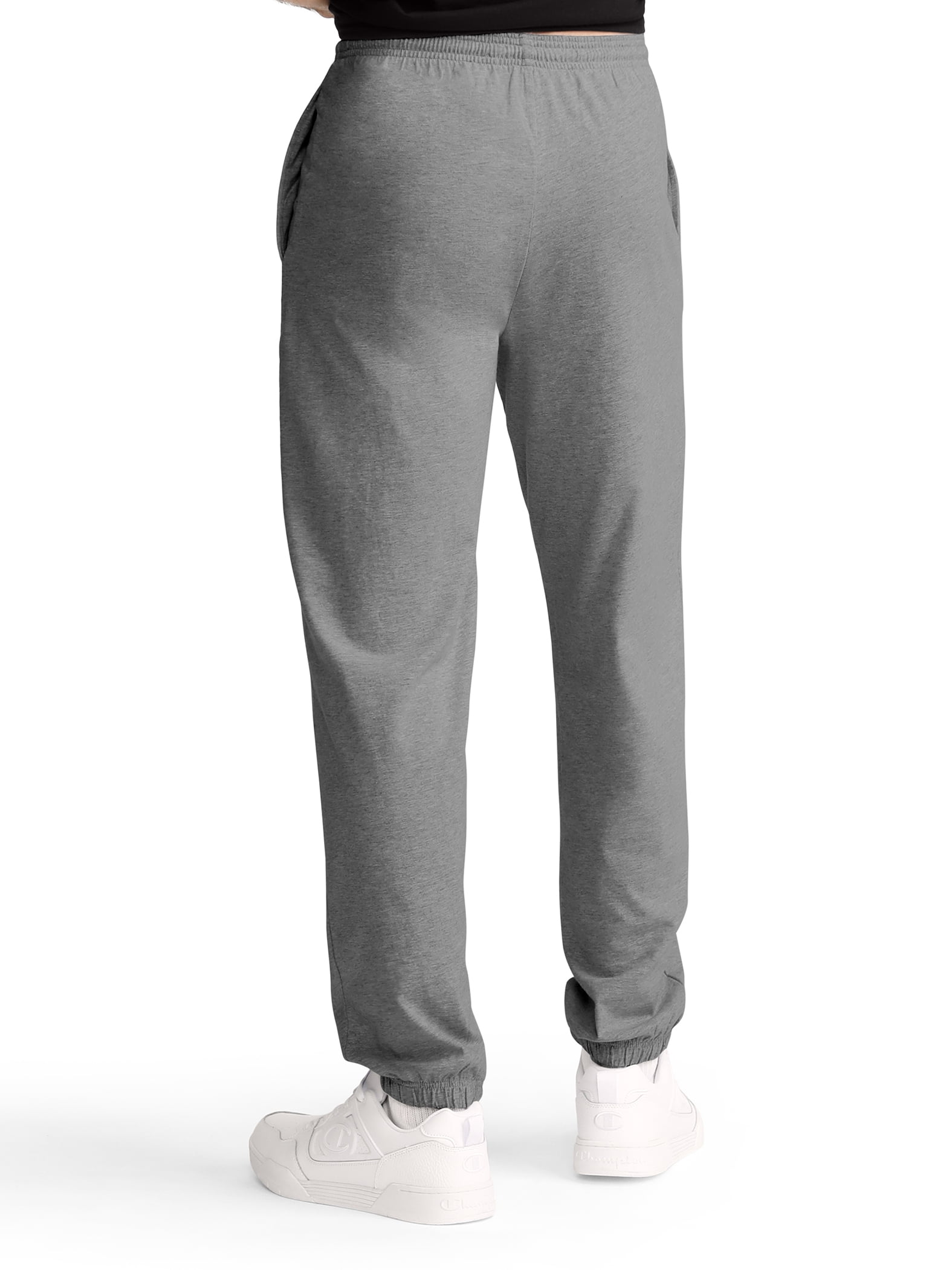 Champion Men's Jersey Pants, Closed Bottom, Sizes Up to 4XL, Sport