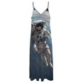 thumbnail image 3 of Astronauts in Space Sleeveless Dress Woman Fashion Long Dresses Women's Summer Suit Dress Summer 2025 Women, 3 of 6