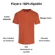 thumbnail image 4 of Playera Hombres Basica Manga Corta Sencilla Algodón Casual, 4 of 6