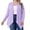 Purple C, variant on Stamzod Women's Plus Size Cardigan Open Front Lightweight Long Sleeve Cardigan Sweaters Fall Fashion 2026 Cardigans Purple C XXXXL