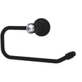 thumbnail image 1 of Caroline Cristal Collection Euro Style Papier Toilette Porte - Noir Mat, 1 of 1