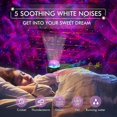 thumbnail image 4 of Led Projector Light, Light Projector With Remote Control, Star Projector With 5 White Noises, Night, 4 of 5
