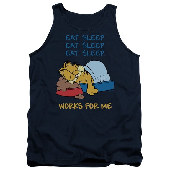 Garfield - Works For Me - Tank Top - Medium