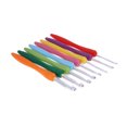 thumbnail image 3 of Cuadros Decorativos Juego de agujas de tejer con ganchos de ganchillo de aluminio colorido de 8 piezas con mango suave Ehuebsd Nuevos Originales, 3 of 7