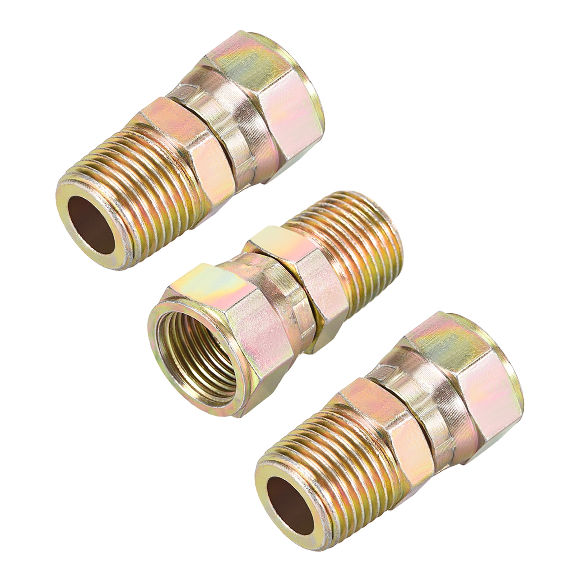 Hose Swivel Joint 1/2PT Male Pipe x G1/2 Female Pipe AntiTwist Hose