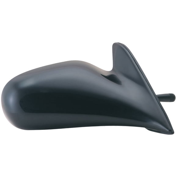 62651G - Fit System Passenger Side Mirror for 98-02 Chevrolet Prizm, black, non-foldaway, Manual Remote Fits select: 1998-2002 CHEVROLET GEO PRIZM