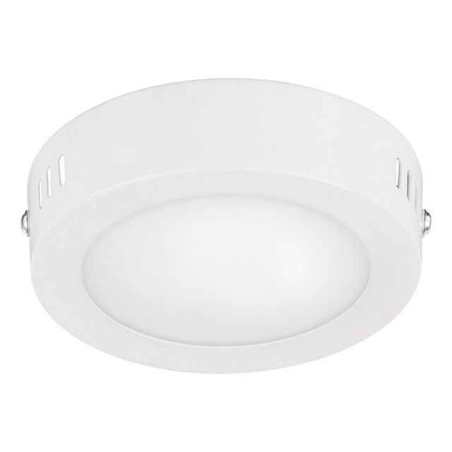 Luminario Led De Sobreponer Poliestireno Redondo 6 W Surtek SURTEK LLS6R