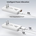 thumbnail image 2 of Cargador TREBLEET Ultrafino USB C PD 3.0 GaN Tech de 65 W, 2 of 7