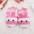 thumbnail image 7 of JAJAHO Girls Toddler Slippers House Shoes For Little Kids Cute With Bunny Design Plush Indoor Slippers Non- Sole Closed Back Comfort Warm Shoes, 7 of 7