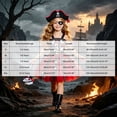 thumbnail image 4 of Faraee Pirate Costume Kit for Girls Sleeveless Tulle Tutu Dress Buccaneer Princess Halloween Dress Up Cosplay Party Dress Up Skirts Size 3-12 Years, 4 of 7